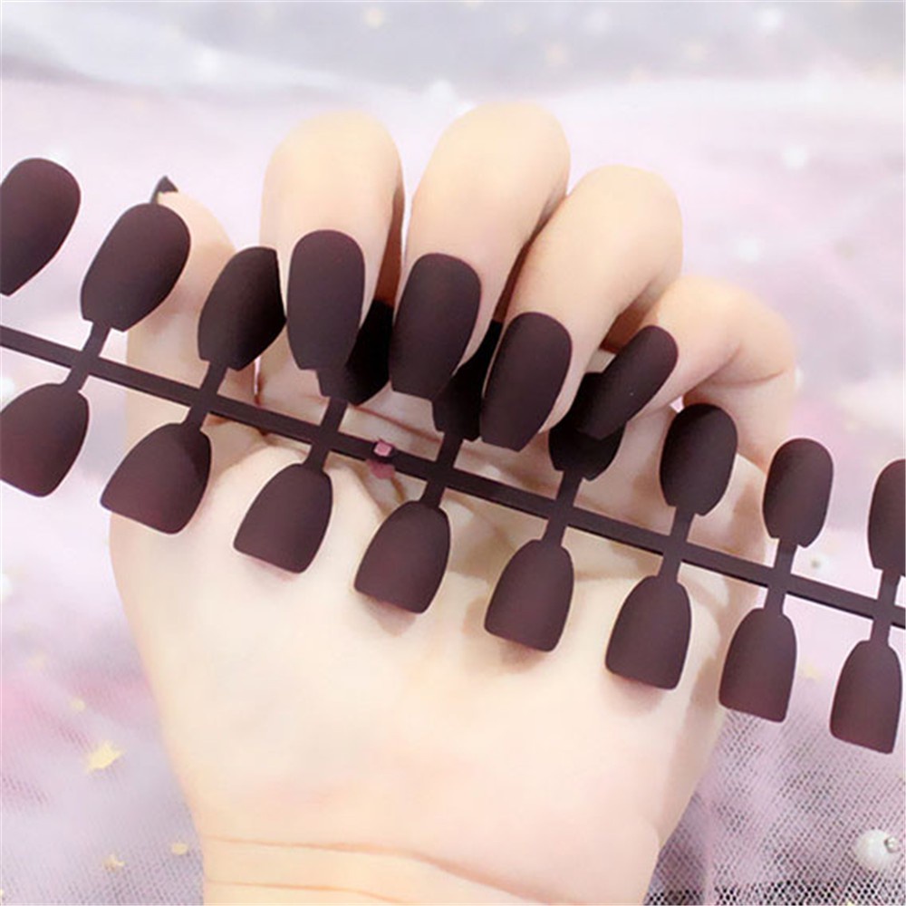 [Hàng mới về] Set 24 móng tay giả trang trí móng nghệ thuật cho nữ