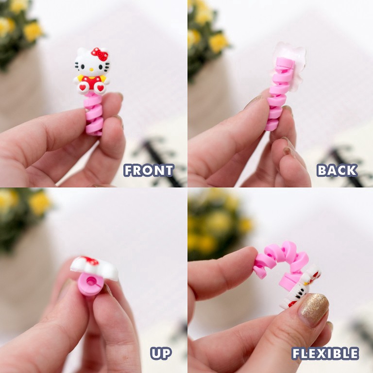 Hoạt Hình Dụng Cụ Bảo Vệ Đầu Dây Cáp Hình Thú Dễ Thương