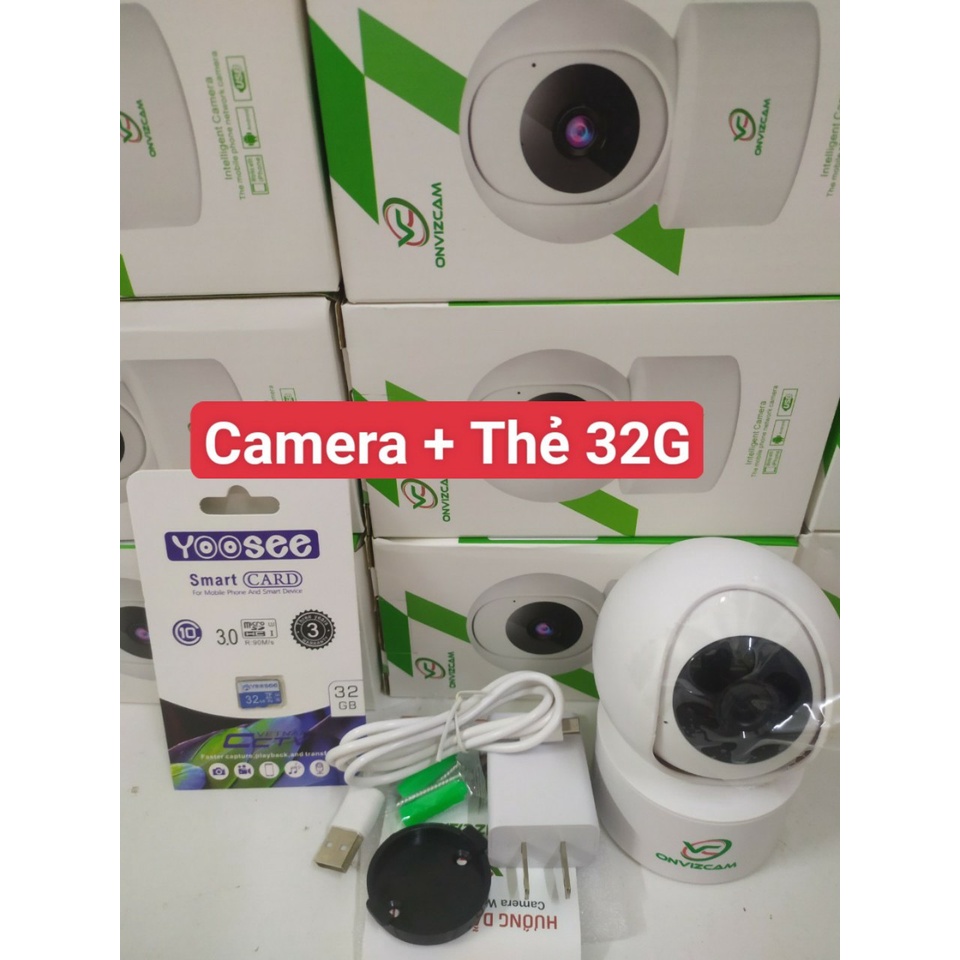 Camera wifi Carecam Phiên bản V5PRO 2.0MP, xoay 360 độ, đàm thoại 2 chiều, báo động chống trộm, app CARECAM PRO