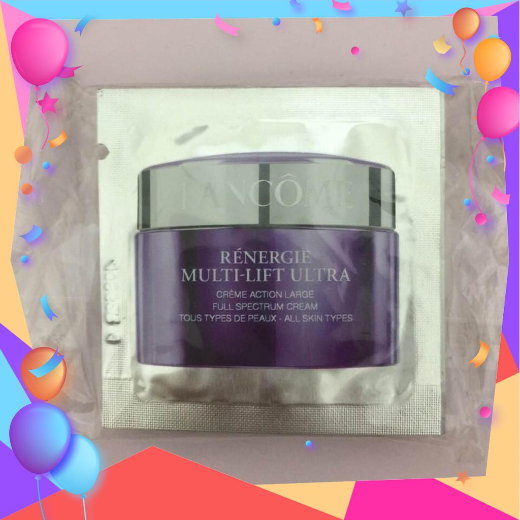 [Auth 100%] Kem dưỡng Lancome chống lão hóa và chống chảy xệ RÉNERGIE MULTI-LIFT UTRA sample 1ml