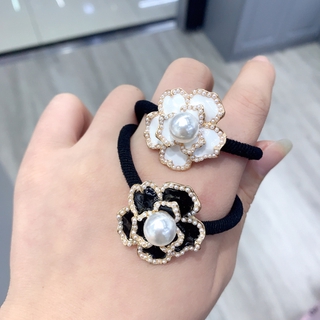 Sen nữ hoa tóc clipstick retro nước kim cương thẻ bb kẹp clip cô gái đầu cao su đàn hồi
