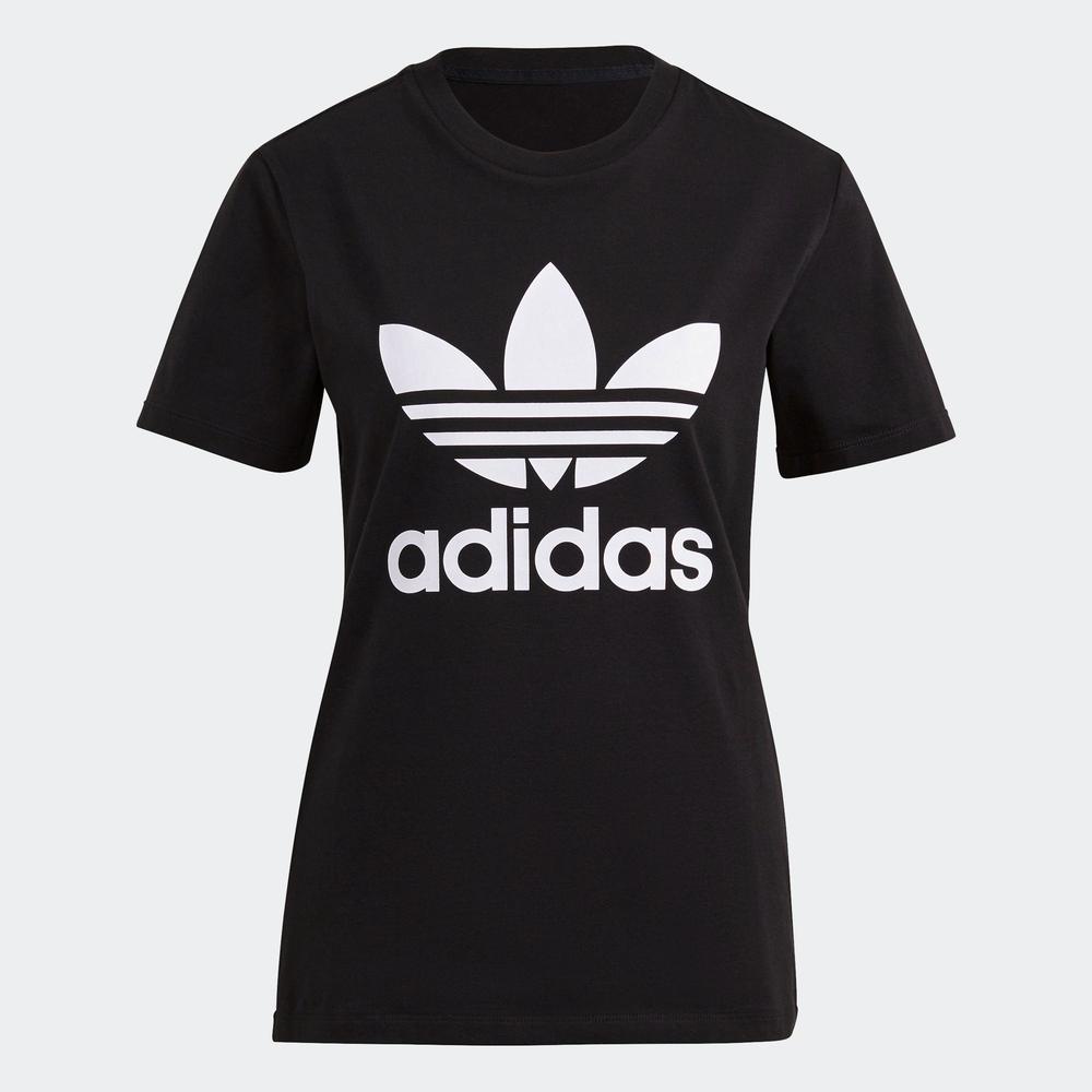 Áo Tee adidas ORIGINALS Nữ Adicolor Classics Trefoil Tee Màu đen GN2896