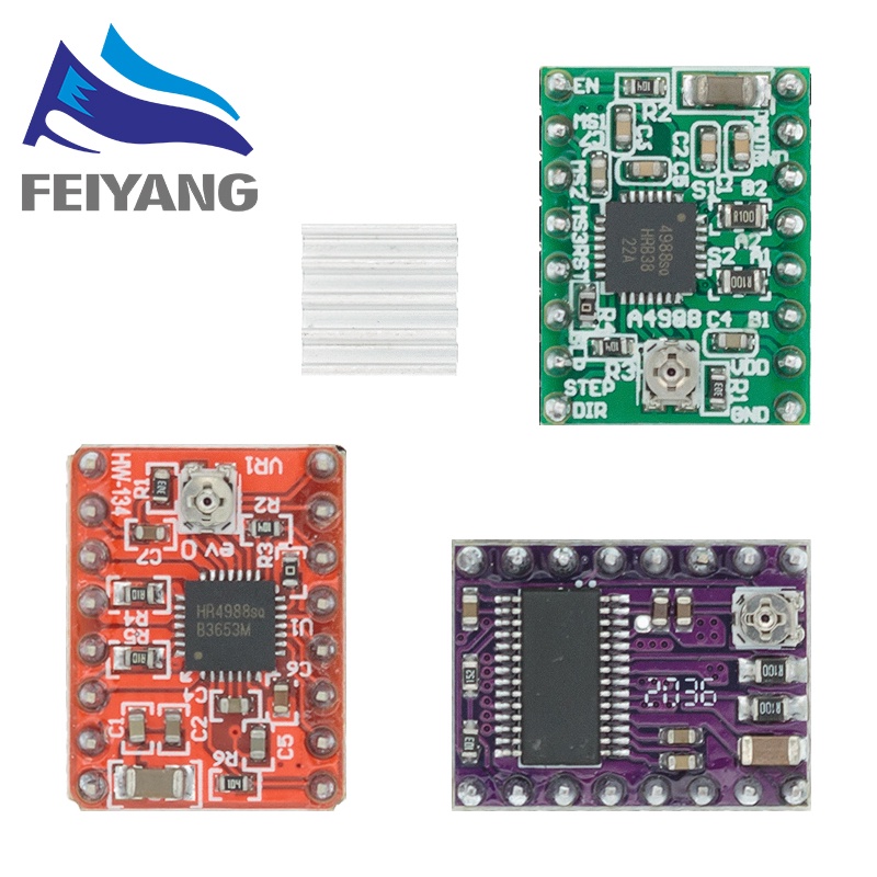Động Cơ Máy In 3D A4988 Drv8825 Cho Skr V1.3 1.4 Gtr V1.0 Ramps 1.4 1.6 Mks Gen V1.4
