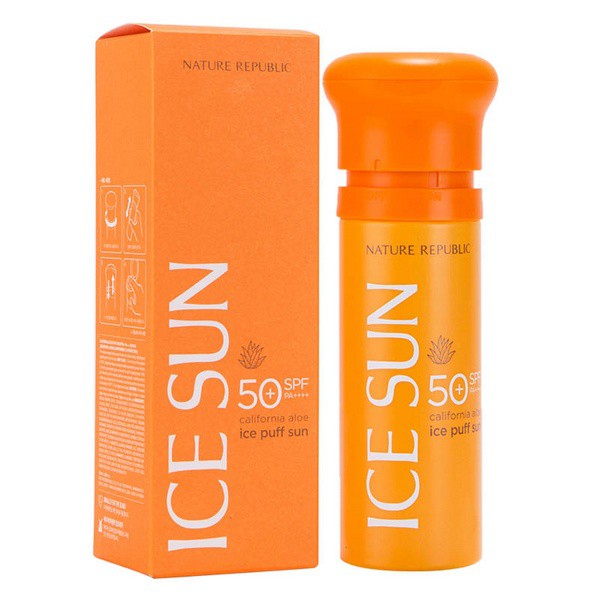 KEM CHỐNG NẮNG / ICE SUN /Kem Chống Nắng Ice Sun Nature Republic California Aloe SPF 50+ PA++++