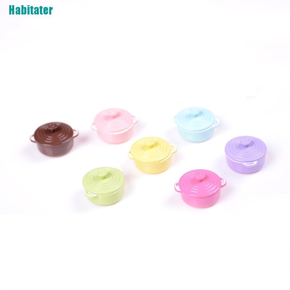 Nồi Mini Tỉ Lệ 1: 12 Dùng Trang Trí Nhà Búp Bê