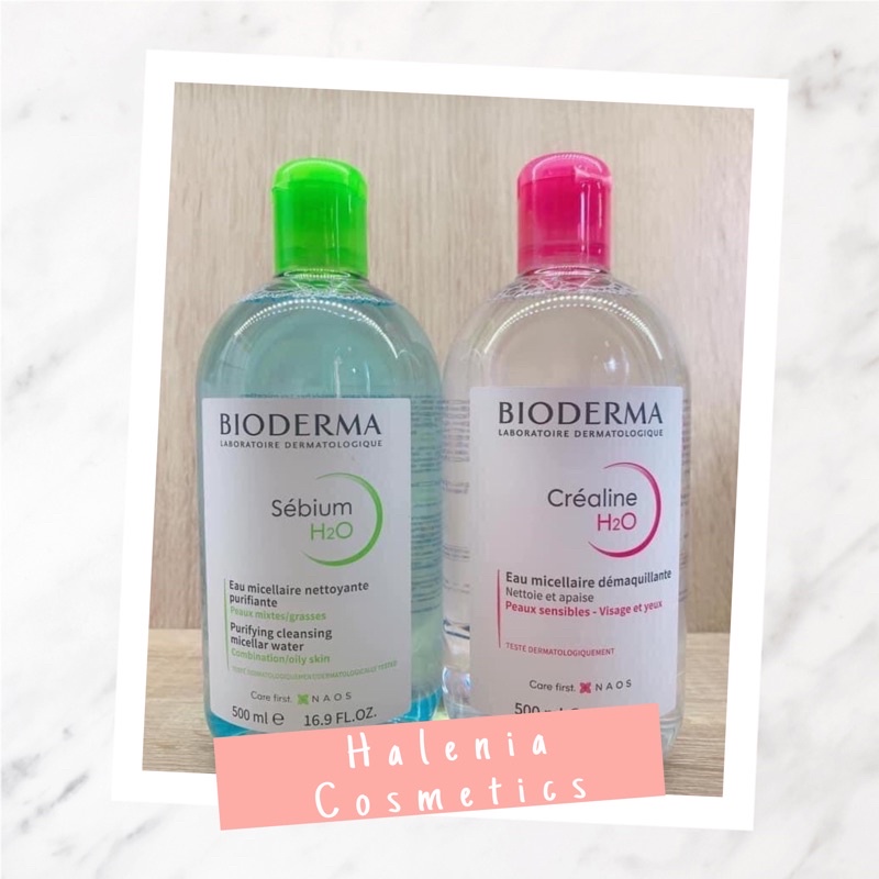 Nước tẩy trang làm sạch da mặt dịu nhẹ Pháp Bioderma 500ml