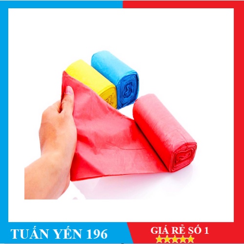 Túi đựng rác Đại Hoàng Nguyên ( 1 kg 3 cuộn ) Hàng Loại 1 (size đại/size trung /size tiểu)