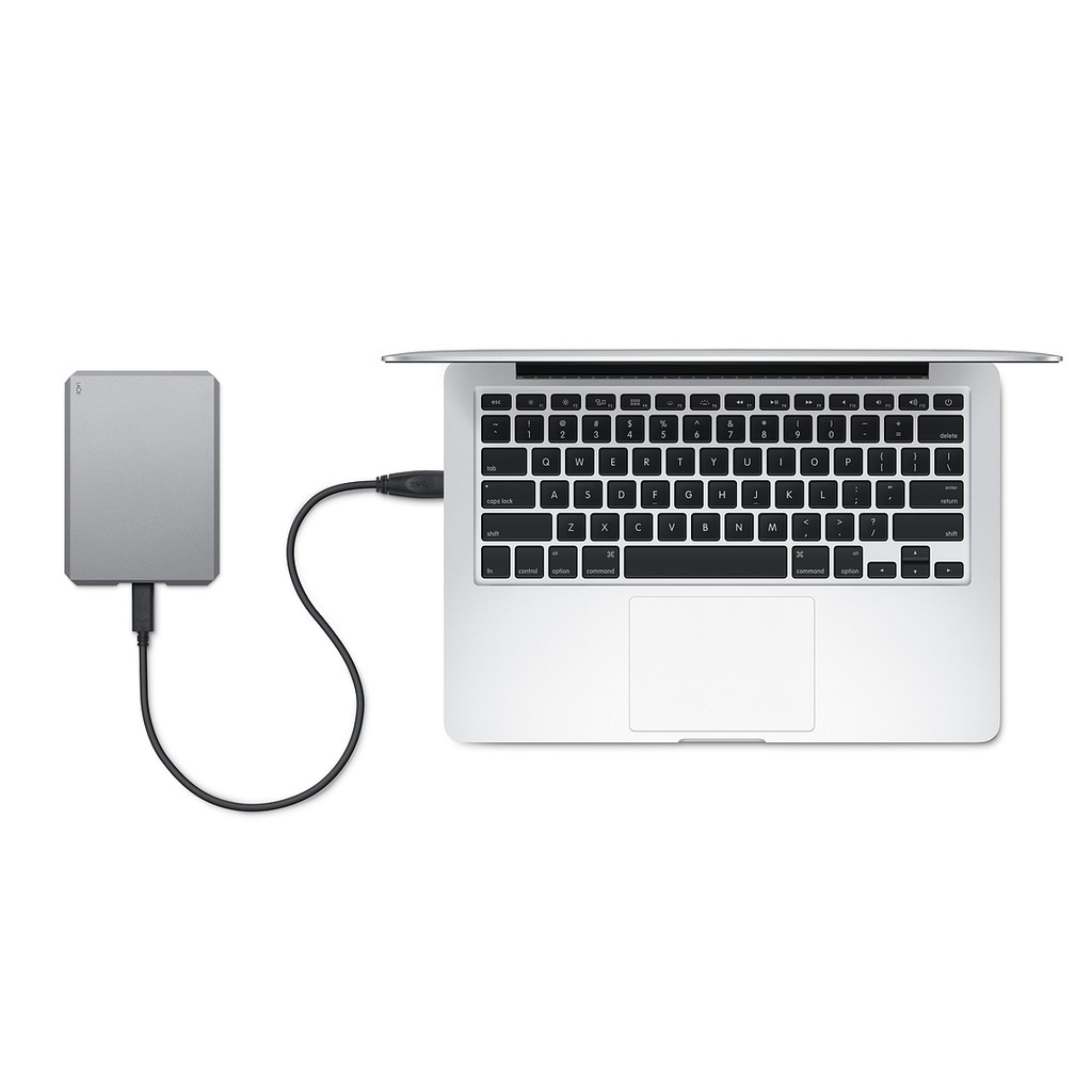 Ổ Cứng Di Động HDD Lacie Munich Mobile Drive 4TB, 5TB USB-C, USB 3.0 (Bạc)