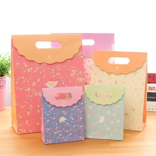 Túi giấy đựng quà size lớn có nơ