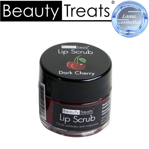 Tẩy Da Chết Môi Beauty Treats Lip Scrub Dark Cherry (Hương Cherry) Chính Hãng 100%