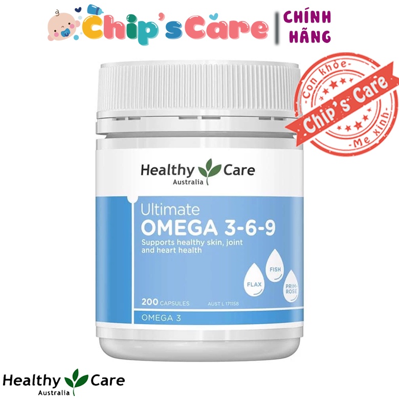 Healthy Care Ultimate Omega 3 6 9 hộp 200v