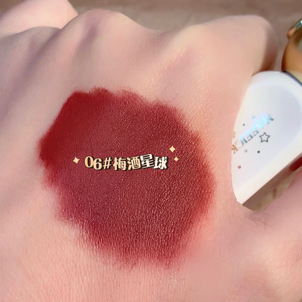 Son Môi Maffick Dạng Lỏng Chống Thấm Nước Thiết Kế Hình Chú Gấu Xinh Xắn