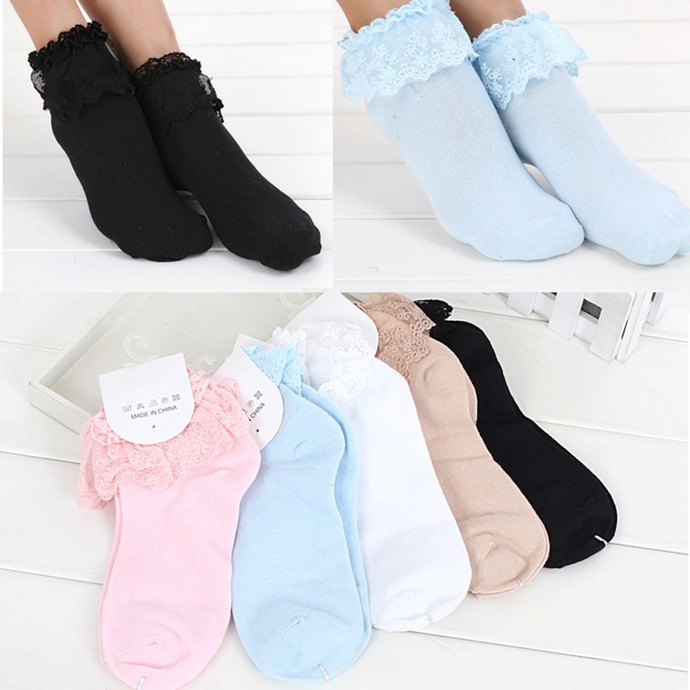 Vớ kiểu nhún bèo cổ điển thời trang