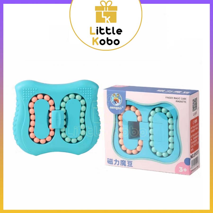 Rubik Bean Hạt Đậu SengSo Có Nam Châm Rubic Biến Thể Stickerless Đồ Chơi Tư Duy Giảm Stress