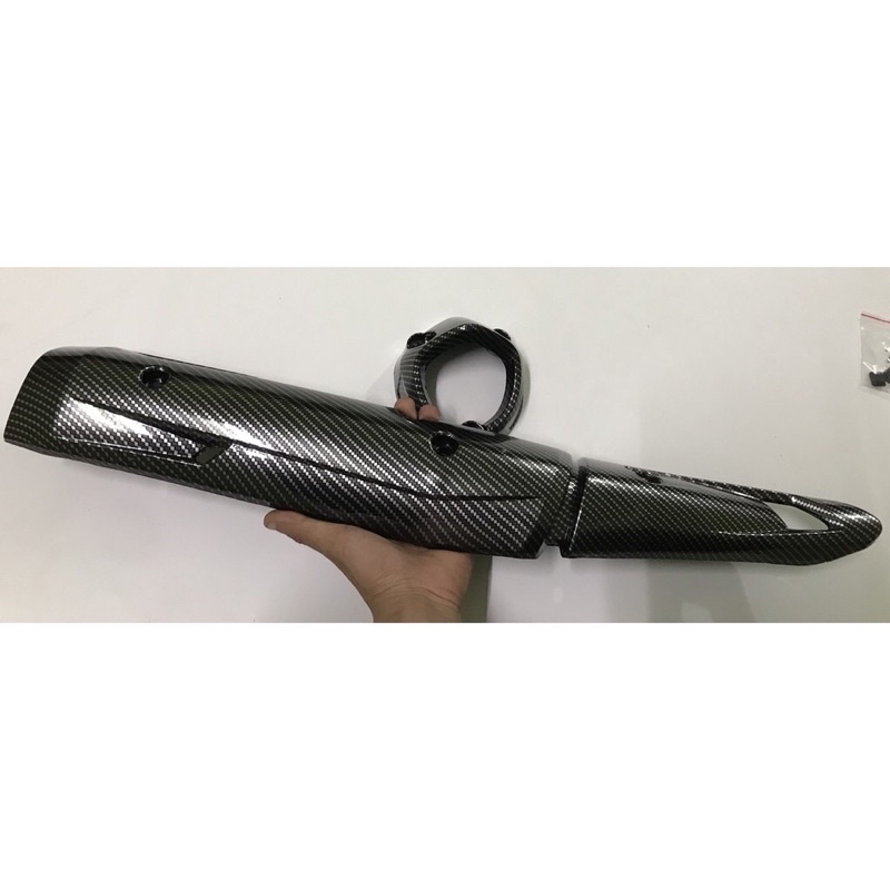 Ốp pô exciter 150 full cacbon hàng cao cấp