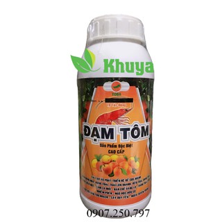 Phân bón lá Toba Đạm Tôm 1 lít Cung cấp Chitosan