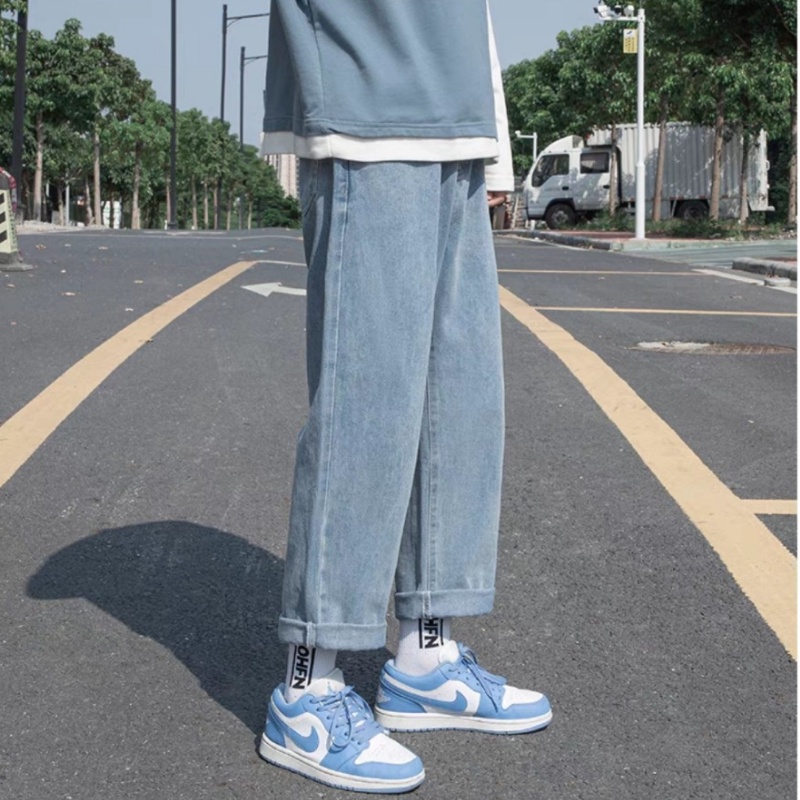 Quần Jean nam, Quần Jeans baggy đen full ống suông, rộng, hottrend 2021-XX MENS FASHION! | BigBuy360 - bigbuy360.vn