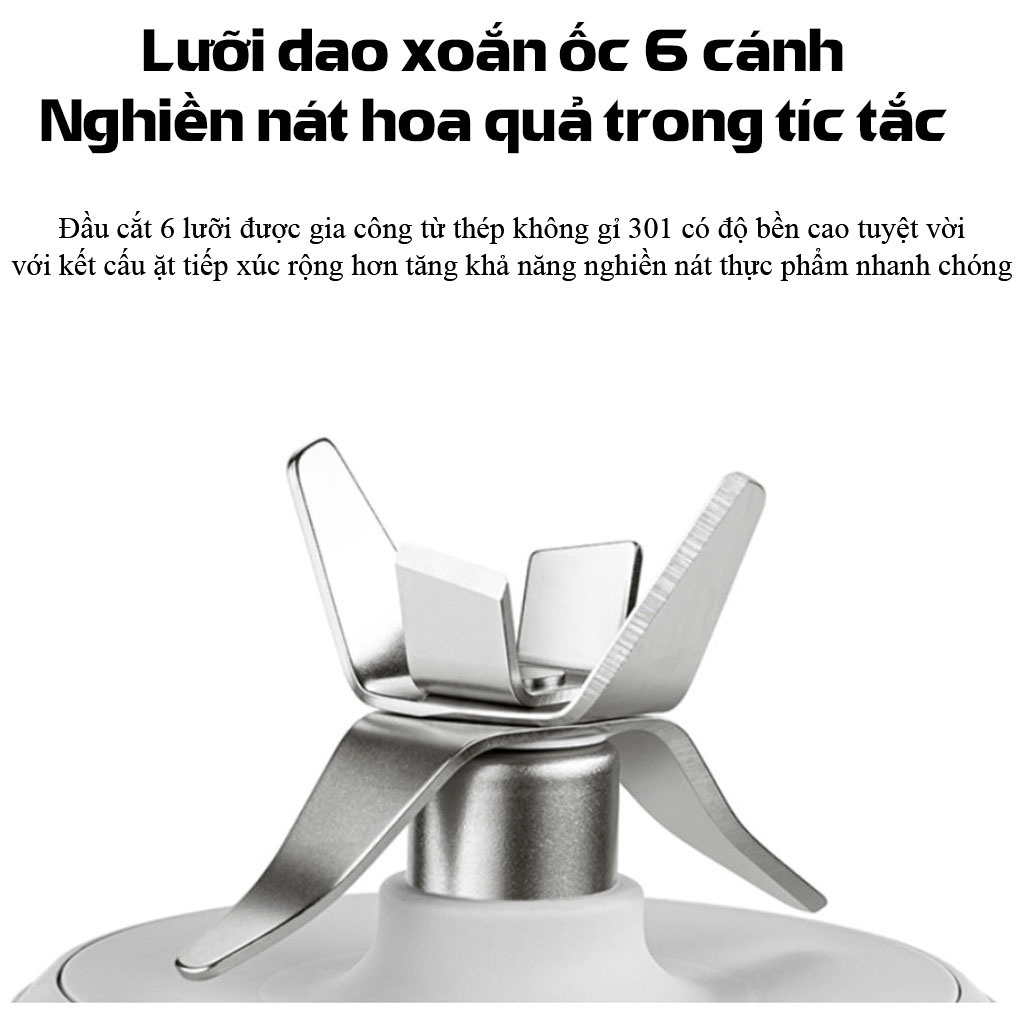 Máy xay sinh tố Xiaomi Mijia MJLLJ01PL &  MJZZB01PL chính hãng - Dung tích 500ml - Động cơ mạnh mẽ an toàn - Dễ dàng vệ