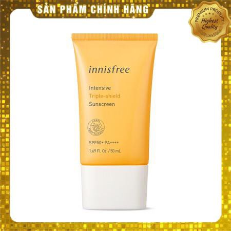 Kem chống nắng cho da dầu Innisfree Intensive Sunscreen - Kem chống nắng kiềm dầu, cho da dầu mụn nhạy cảm