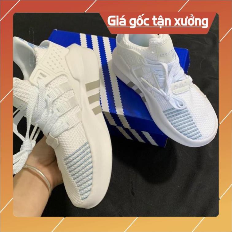 Freeship+ Hàng Xịn] Giày thể thao eqt trắng xanh cao cấp, Giày nam nữ Full box bill