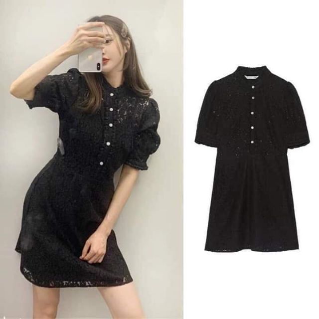 Váy ren ZARA auth sale