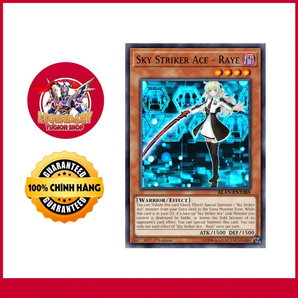 [EN-JP][Thẻ Bài Yugioh Chính Hãng] Sky Striker Ace - Raye