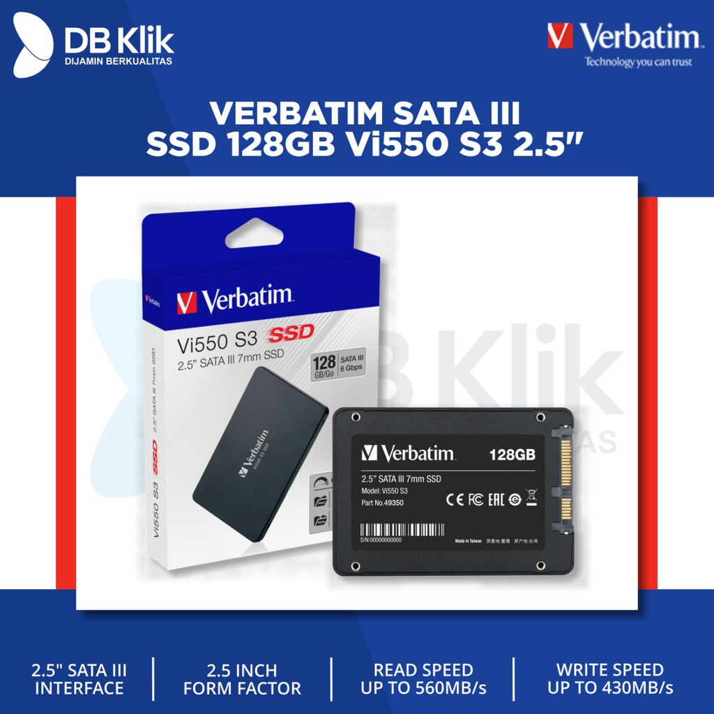 Thẻ Nhớ 128gb Vi550 S3 2.5 Inch SATA III Chất Lượn thumbnail