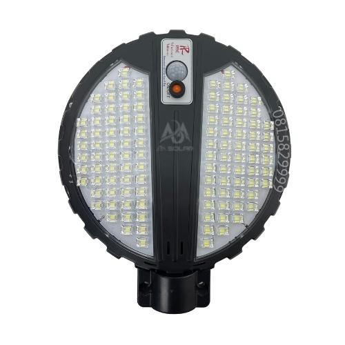 [100W]Đèn Năng Lượng Mặt Trời Liền Thể Tròn Tích Điện Tấm Pin, Chống Nước IP66,Cảm Biến Chuyển Động ,LED Siêu Sáng - ABM