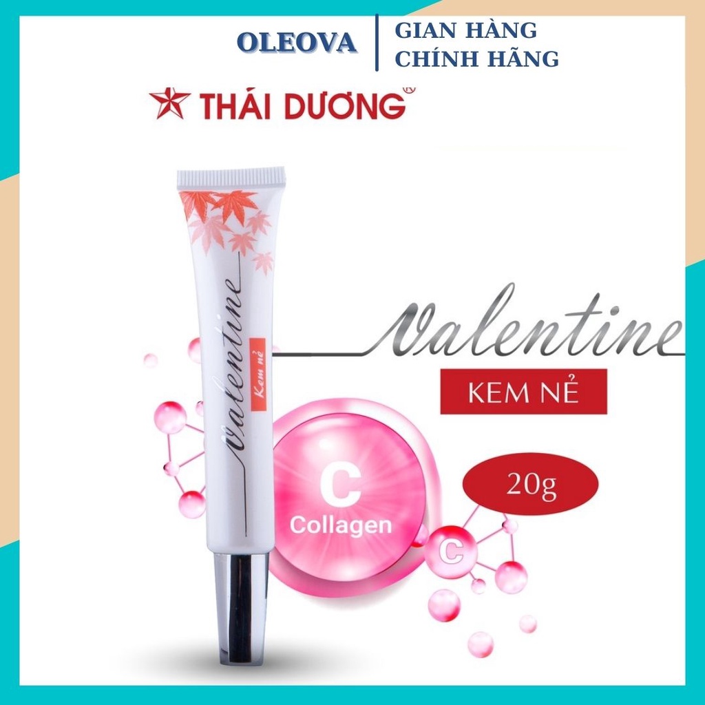 Kem nẻ Valentine Thái dương giữa ẩm chống nứt nẻ gót chân Oleova RD29 20G