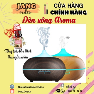 Đèn xông tinh dầu Aroma bằng điện có hẹn giờ (tặng kèm lọ tinh dầu 10ml)