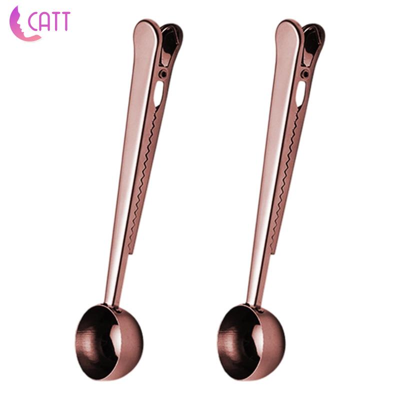 Bộ 2 Muỗng Cà Phê 2 Trong 1 Tiện Dụng