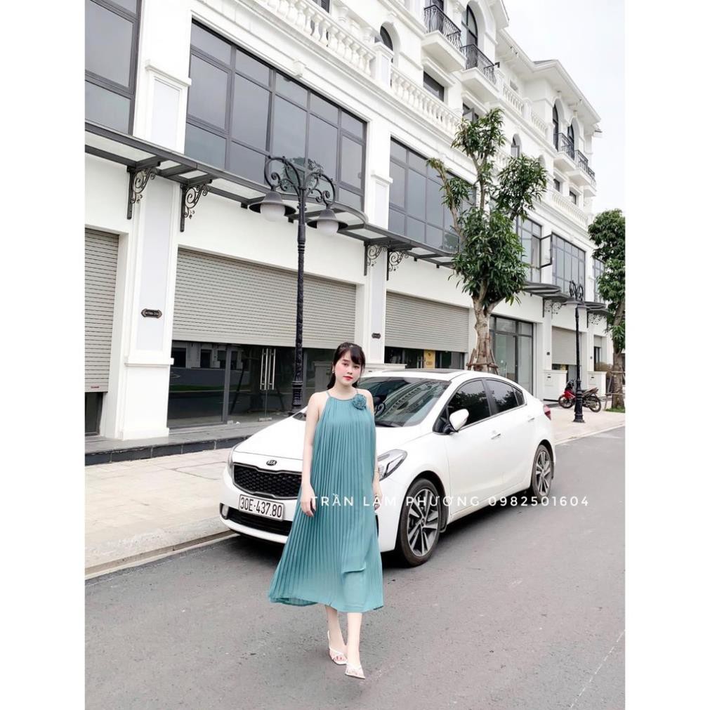 Váy Hai Dây Đầm Maxi Dập Mẫu Xinh 2021 Hàng Loại 1 | BigBuy360 - bigbuy360.vn