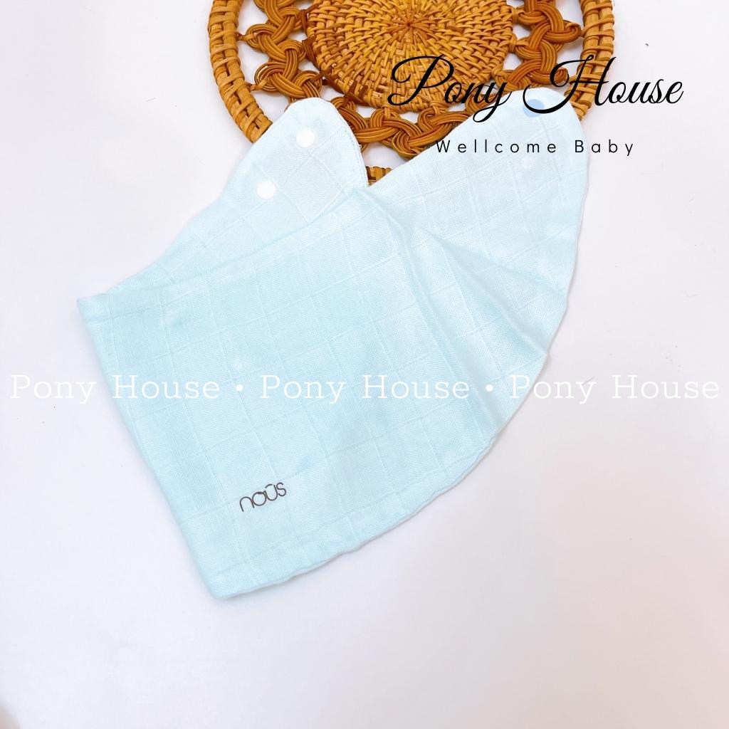 Yếm Tròn Nous Xô - Yếm Dãi Sợi Tre Mềm, Mịn Cho Bé Từ Sơ Sinh Đến Ăn Dặm