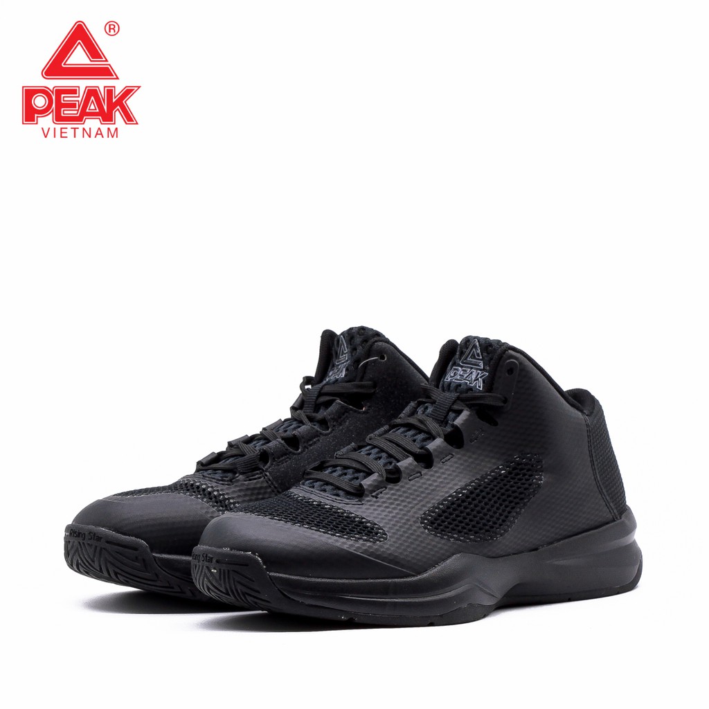 [Mã MASOPVN11 giảm 10% Tối Đa 100k đơn 50K] Giày bóng rổ PEAK BASKETBALL SNAKE KID E82008A – ĐEN