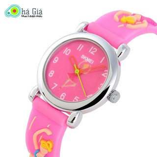Đồng Hồ Trẻ Em Chống Nước SKMEI 1047 Dây nổi 3D