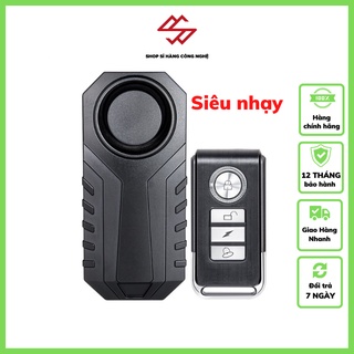 Thiết bị chống trộm xe máy, xe đạp, nhà cửa cảm biến rung  KS-SF22R ( CÒI HÚ CỰC TO, CHỐNG NƯỚC IP55 )