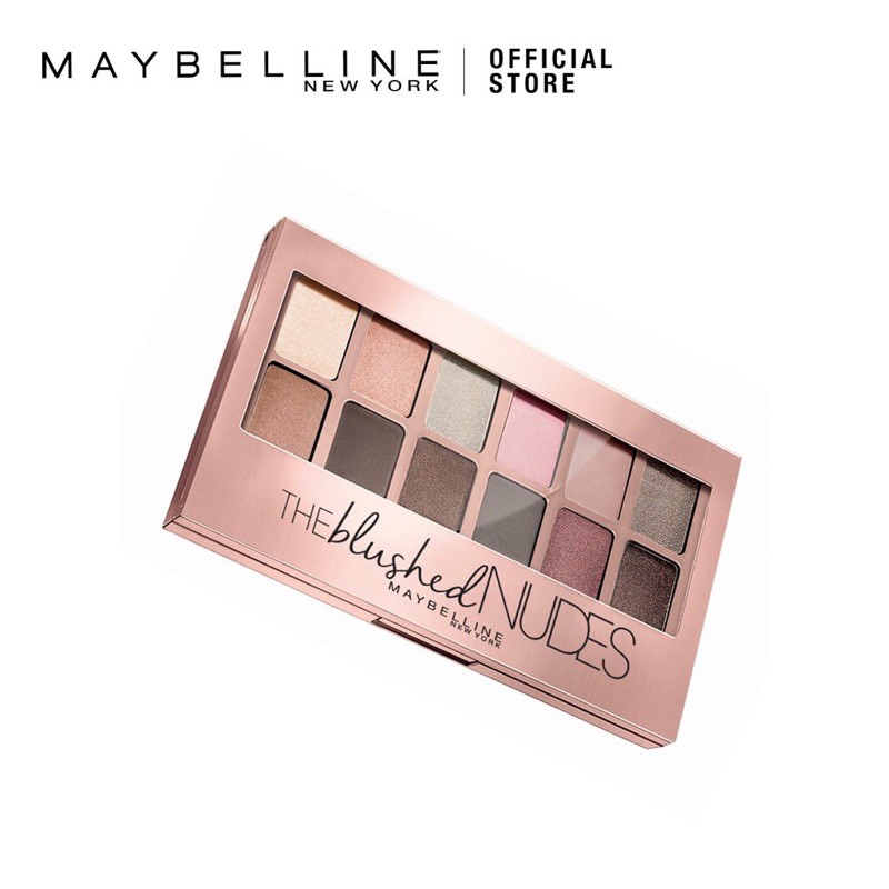 Bảng Phấn Mắt Maybelline Tông Hồng Nude 12 Màu 9g