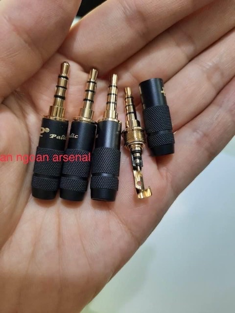 Dây tín hiệu 2 đầu 3.5 ly lõi mạ bạc