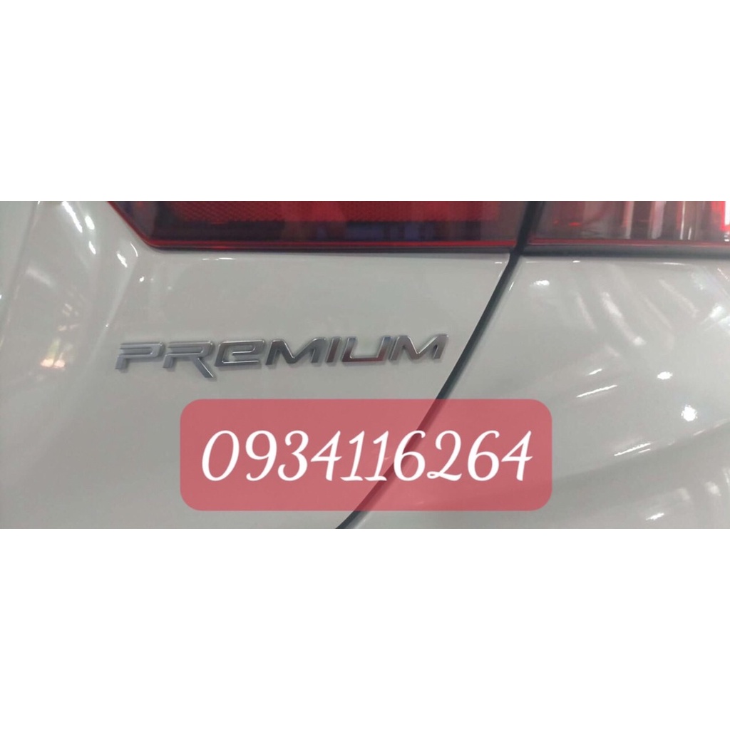 Chữ dán ,  chữ nổi  PREMIUM chính hãng dành cho xe KIA K3 2022
