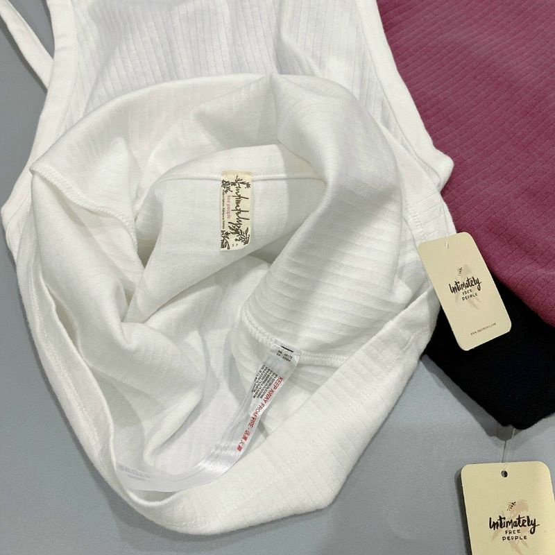 Áo phông cotton nữ hai dây dư xịn vnxk