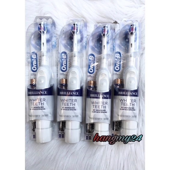 Bàn chải pin cao cấp Oral-B Pro-Health Clinical Superior Plaque ( Có thể thay đầu) - Precision Clean