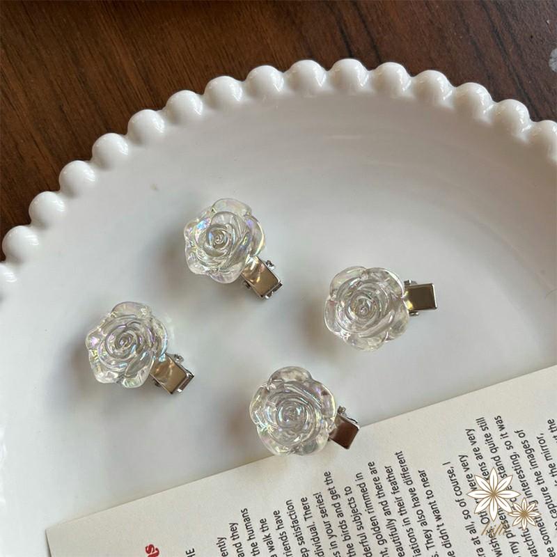 Kẹp Tóc Hình Hoa Trà Nhỏ Phong Cách Mới 2021 Cho Nữ