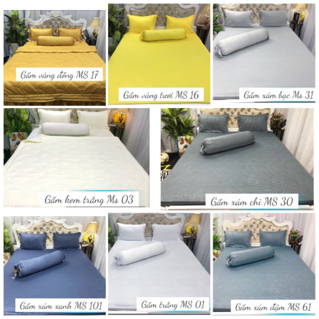 Ga gối thun gấm màu (40 màu) | BigBuy360 - bigbuy360.vn