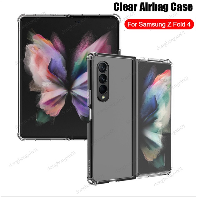 Ốp Điện Thoại Trong Suốt Siêu Mỏng Chống Sốc Cho Samsung Galaxy Z Fold 4 5G