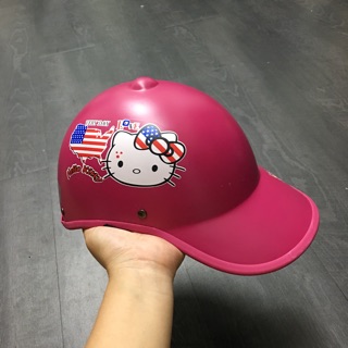 Nón bảo hiểm hello kitty thời trang