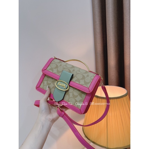 Túi xách Kiềng Coach hàng quảng châu ảnh thật shop chụp