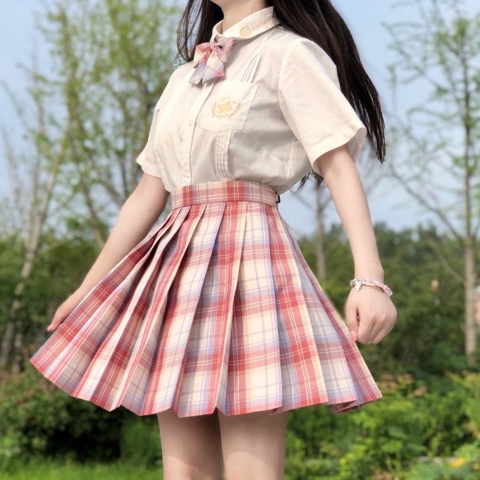 Váy JK xếp ly quả đào | Đồng phục nữ sinh cao cấp Dory’s Closet