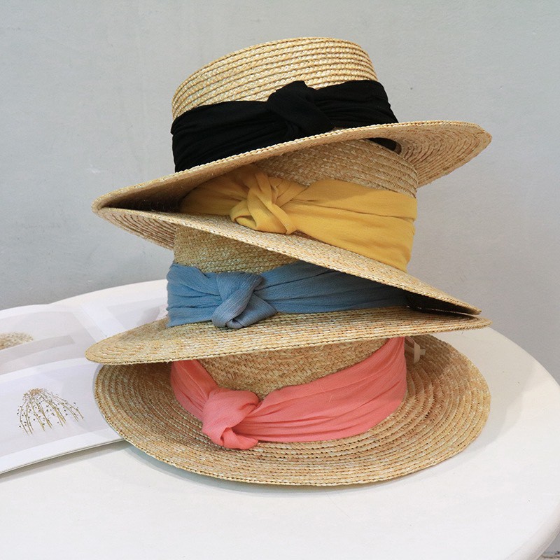 Nón cói nữ rộng vành đi biển phong cách Tây thời trang - Giao hàng không mất Form