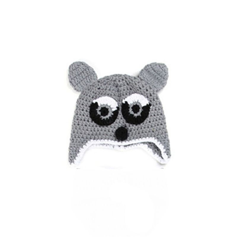 Set 2 Món Đồ Đan Móc Làm Phụ Kiện Chụp Ảnh Cho Bé Sơ Sinh 0-2 Tháng Tuổi