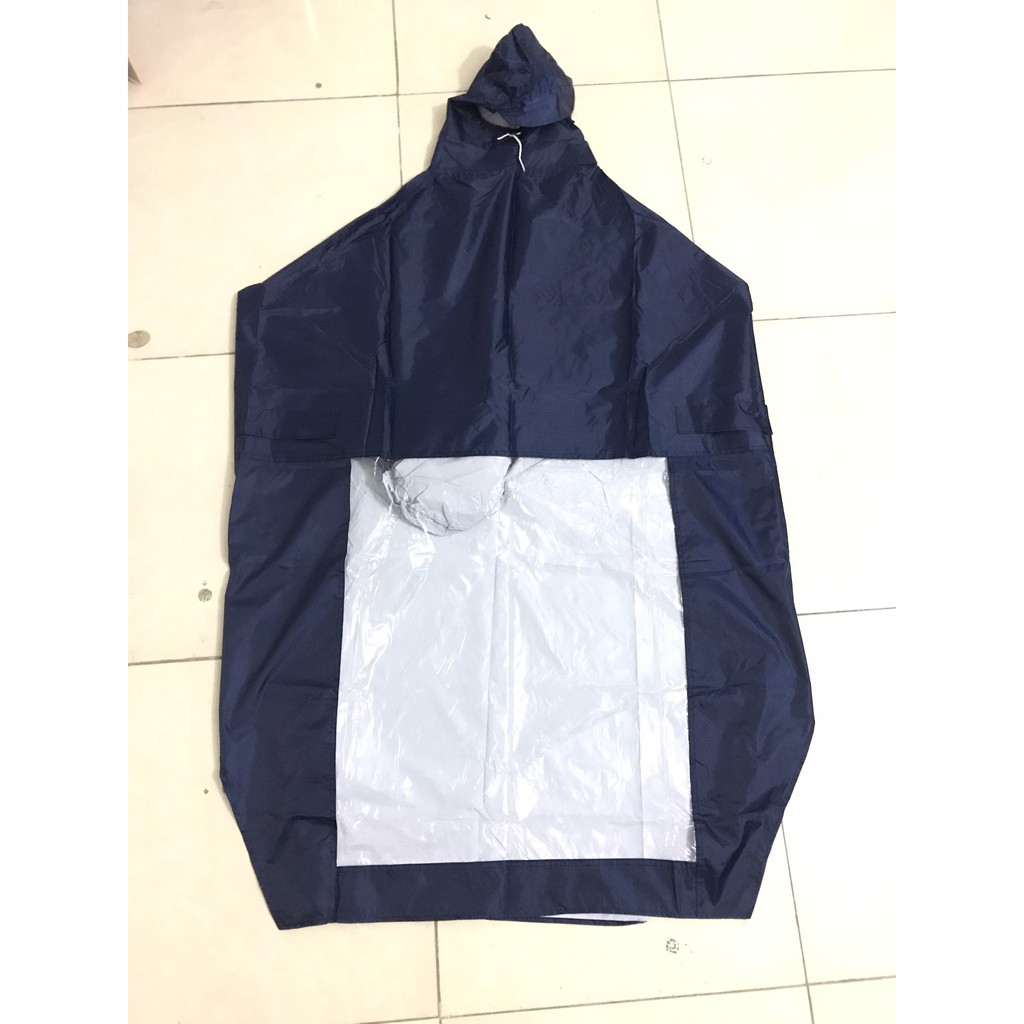 ÁO MƯA  2 đầu CÁNH DƠI YẾN NHI, Áo Mưa Vải Dù Xẻ Tà, Áo Mưa Đi Xe Máy 1m5 Vải Dù Tổ Ong Cao Cấp Chống Thấm Nước Cực Tốt